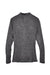 Core 365 CE401W Womens Kinetic Performance Moisture Wicking 1/4 Zip Sweatshirt Carbon Grey/Black Flat Back