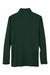 Core 365 CE405 Mens Fusion ChromaSoft Performance Moisture Wicking Pique 1/4 Zip Sweatshirt Forest Green Flat Back