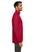 Core 365 CE405 Mens Fusion ChromaSoft Performance Moisture Wicking Pique 1/4 Zip Sweatshirt Classic Red Model Side