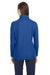 Core 365 CE405W Womens Fusion ChromaSoft Performance Moisture Wicking Pique 1/4 Zip Sweatshirt True Royal Blue Model Back