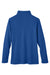 Core 365 CE405W Womens Fusion ChromaSoft Performance Moisture Wicking Pique 1/4 Zip Sweatshirt True Royal Blue Flat Back