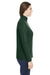 Core 365 CE405W Womens Fusion ChromaSoft Performance Moisture Wicking Pique 1/4 Zip Sweatshirt Forest Green Model Side