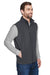 Core 365 CE701 Mens Cruise Water Resistant Full Zip Fleece Vest Carbon Grey Model 3q