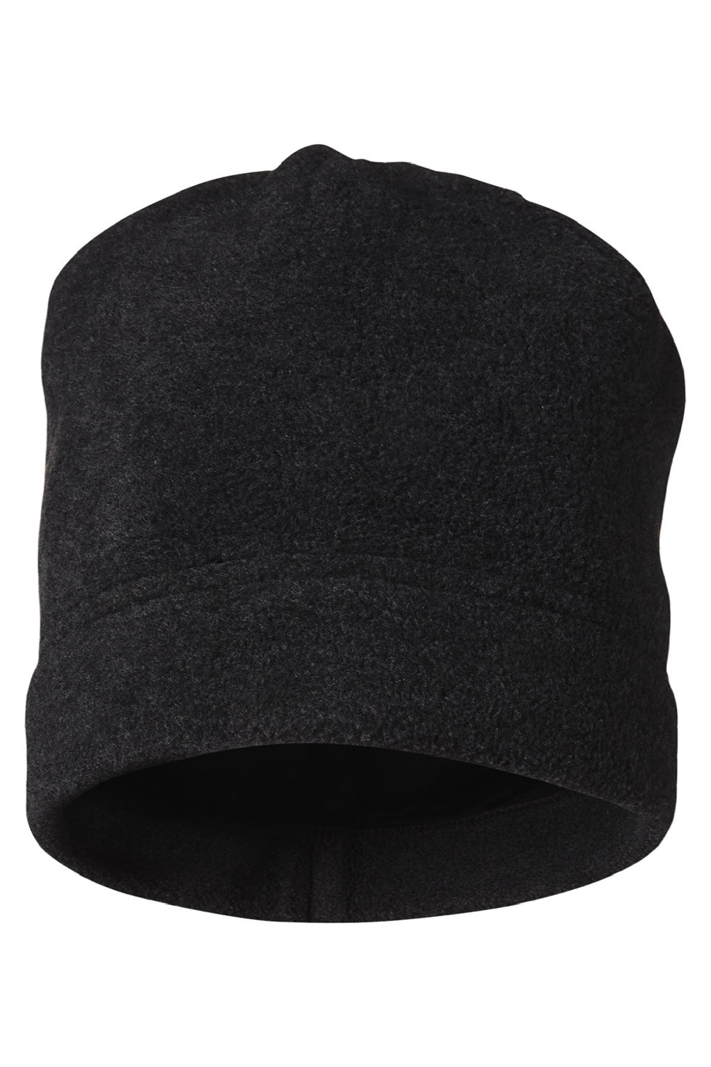 Core 365 Hats CE901 Unisex Journey Fleece Beanie Black Flat Front