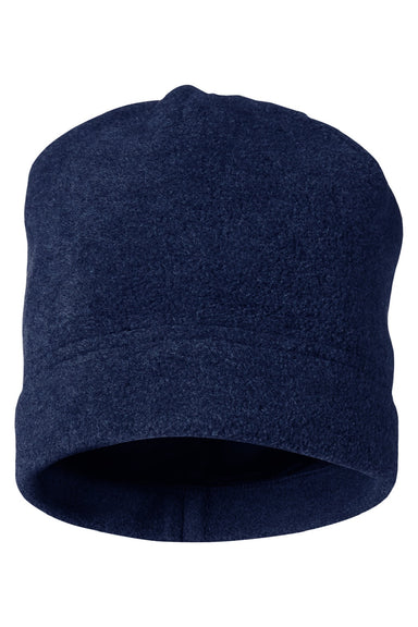 Core 365 Hats CE901 Unisex Journey Fleece Beanie Classic Navy Blue Flat Front