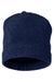Core 365 Hats CE901 Unisex Journey Fleece Beanie Classic Navy Blue Flat Front