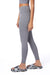 Champion CHP120 Womens Sport Soft Touch Leggings w/ Pocket Heather Grey Model Side