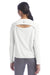 Champion CHP140 Womens Sport Soft Touch Long Sleeve Crewneck T-Shirt White Model Back