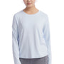 Champion Womens Sport Soft Touch Long Sleeve Crewneck T-Shirt - Collage Blue - Closeout