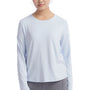 Champion Womens Sport Soft Touch Long Sleeve Crewneck T-Shirt - Collage Blue - NEW