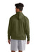 Champion CHP180 Mens Sport Hooded Sweatshirt Hoodie w/ Pouch Pocket Fresh Olive Green Model Back