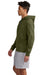 Champion CHP180 Mens Sport Hooded Sweatshirt Hoodie w/ Pouch Pocket Fresh Olive Green Model Side