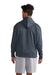Champion CHP180 Mens Sport Hooded Sweatshirt Hoodie w/ Pouch Pocket Stealth Grey Model Back