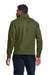 Champion CHP190 Mens Sport 1/4 Zip Sweatshirt Fresh Olive Green Model Back
