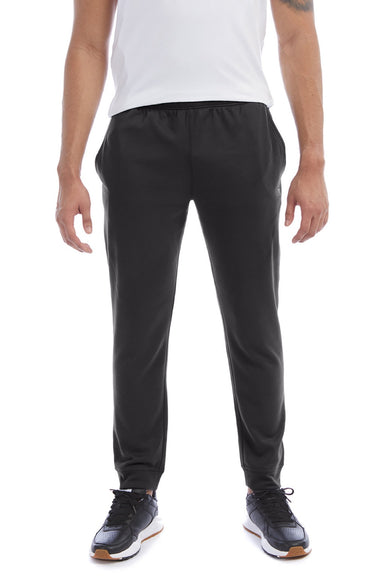 Champion CHP200 Mens Sport Jogger Sweatpants w/ Pockets Black Model Front