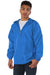Champion CO125 Mens Wind & Water Resistant Full Zip Hooded Anorak Jacket Royal Blue Model 3q