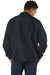Champion CO126 Mens Wind & Water Resistant Snap Down Coach's Jacket Black Model Back