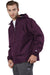 Champion CO200 Mens Packable Wind & Water Resistant Anorak 1/4 Zip Hooded Jacket Maroon Model 3q