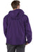Champion CO200 Mens Packable Wind & Water Resistant Anorak 1/4 Zip Hooded Jacket Ravens Purple Model Back