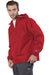 Champion CO200 Mens Packable Wind & Water Resistant Anorak 1/4 Zip Hooded Jacket Scarlet Red Model 3q