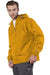 Champion CO200 Mens Packable Wind & Water Resistant Anorak 1/4 Zip Hooded Jacket Gold Model 3q