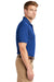 CornerStone CS4020 Mens Industrial Moisture Wicking Short Sleeve Polo Shirt Royal Blue Model Side