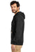 Carhartt CT100614 Mens Paxton Rain Defender Water Resistant Full Zip Hooded Sweatshirt Hoodie Black Model Side