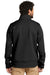 Carhartt CT102199 Mens Crowley Wind & Water Resistant Full Zip Jacket Black Model Back
