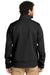 Carhartt CT102199 Mens Crowley Wind & Water Resistant Full Zip Jacket Black Model Back