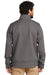 Carhartt CT102199 Mens Crowley Wind & Water Resistant Full Zip Jacket Charcoal Grey Model Back