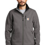 Carhartt Mens Crowley Wind & Water Resistant Full Zip Jacket - Charcoal Grey