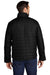 Carhartt CT102208 Mens Gilliam Wind & Water Resistant Full Zip Jacket Black Model Back