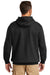 Carhartt CTK121/CTTK121 Mens Hooded Sweatshirt Hoodie w/ Pouch Pocket Black Model Back