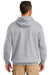 Carhartt CTK121/CTTK121 Mens Hooded Sweatshirt Hoodie w/ Pouch Pocket Heather Grey Model Back