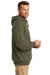 Carhartt CTK121/CTTK121 Mens Hooded Sweatshirt Hoodie w/ Pouch Pocket Moss Green Model Side