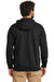 Carhartt CTK122 Mens Full Zip Hooded Sweatshirt Hoodie w/ Pockets Black Model Back