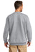 Carhartt CTK124 Mens Crewneck Sweatshirt Heather Grey Model Back
