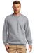 Carhartt CTK124 Mens Crewneck Sweatshirt Heather Grey Model Front