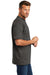 Carhartt CTK87/CTTK87 Mens Workwear Short Sleeve Crewneck T-Shirt w/ Pocket Heather Carbon Grey Model Side