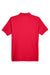 Devon & Jones D100 Mens Short Sleeve Polo Shirt Red Flat Back