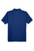 Devon & Jones D100 Mens Short Sleeve Polo Shirt True Royal Blue Flat Back