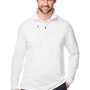 Devon & Jones Mens New Classics Performance Moisture Wicking 1/4 Zip Sweatshirt w/ Pocket - White - Closeout