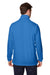 Devon & Jones DG400 Mens New Classics Performance Moisture Wicking 1/4 Zip Sweatshirt w/ Pocket French Blue Model Back