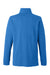 Devon & Jones DG400 Mens New Classics Performance Moisture Wicking 1/4 Zip Sweatshirt w/ Pocket French Blue Flat Back