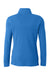 Devon & Jones DG400W Womens New Classics Performance Moisture Wicking 1/4 Zip Sweatshirt French Blue Flat Back