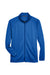 Devon & Jones DG420 Mens Compass Stretch Tech Moisture Wicking Full Zip Sweatshirt w/ Pockets True Royal Blue Flat Front