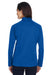 Devon & Jones DG420W Womens Compass Stretch Tech Moisture Wicking Full Zip Sweatshirt w/ Pockets True Royal Blue Model Back