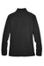 Devon & Jones DG420W Womens Compass Stretch Tech Moisture Wicking Full Zip Sweatshirt w/ Pockets Black Flat Back
