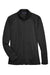 Devon & Jones DG420W Womens Compass Stretch Tech Moisture Wicking Full Zip Sweatshirt w/ Pockets Black Flat Front