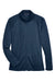 Devon & Jones DG420W Womens Compass Stretch Tech Moisture Wicking Full Zip Sweatshirt w/ Pockets Navy Blue Flat Front